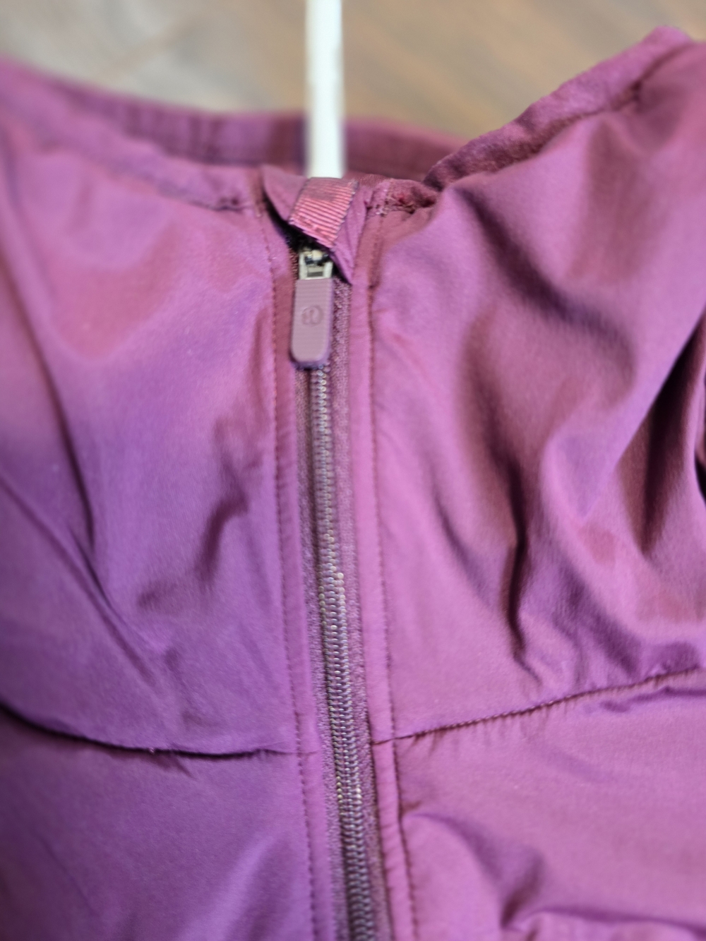 Luluemon Plum Run 4 Cold Primaloft Half Zip Pullover Jacket - Picture 7 of 7